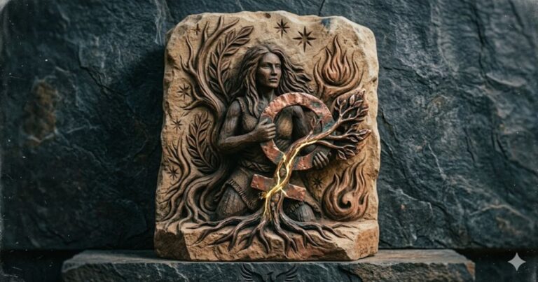 Woman Symbols of Strength and Courage