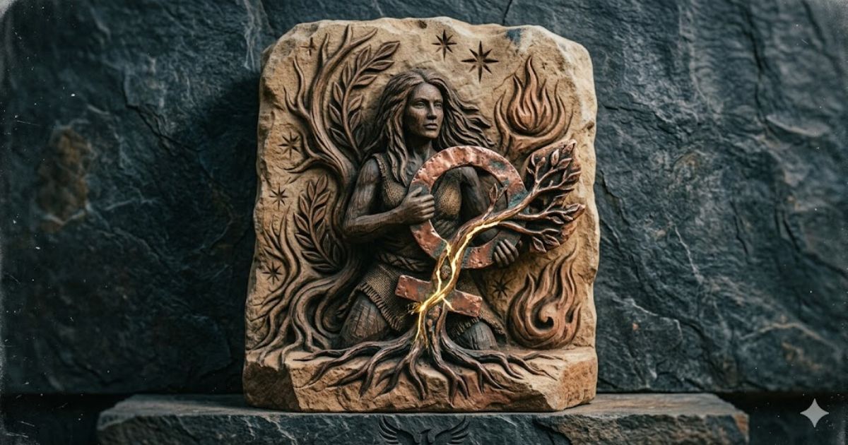Woman Symbols of Strength and Courage