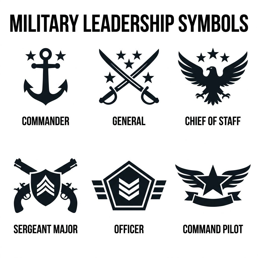 Military Leadership Symbols