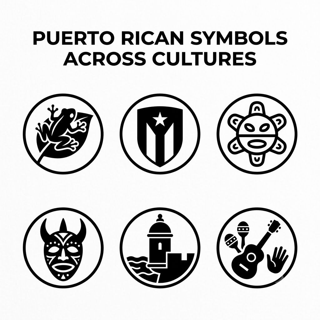 Puerto Rican Symbols Across Cultures