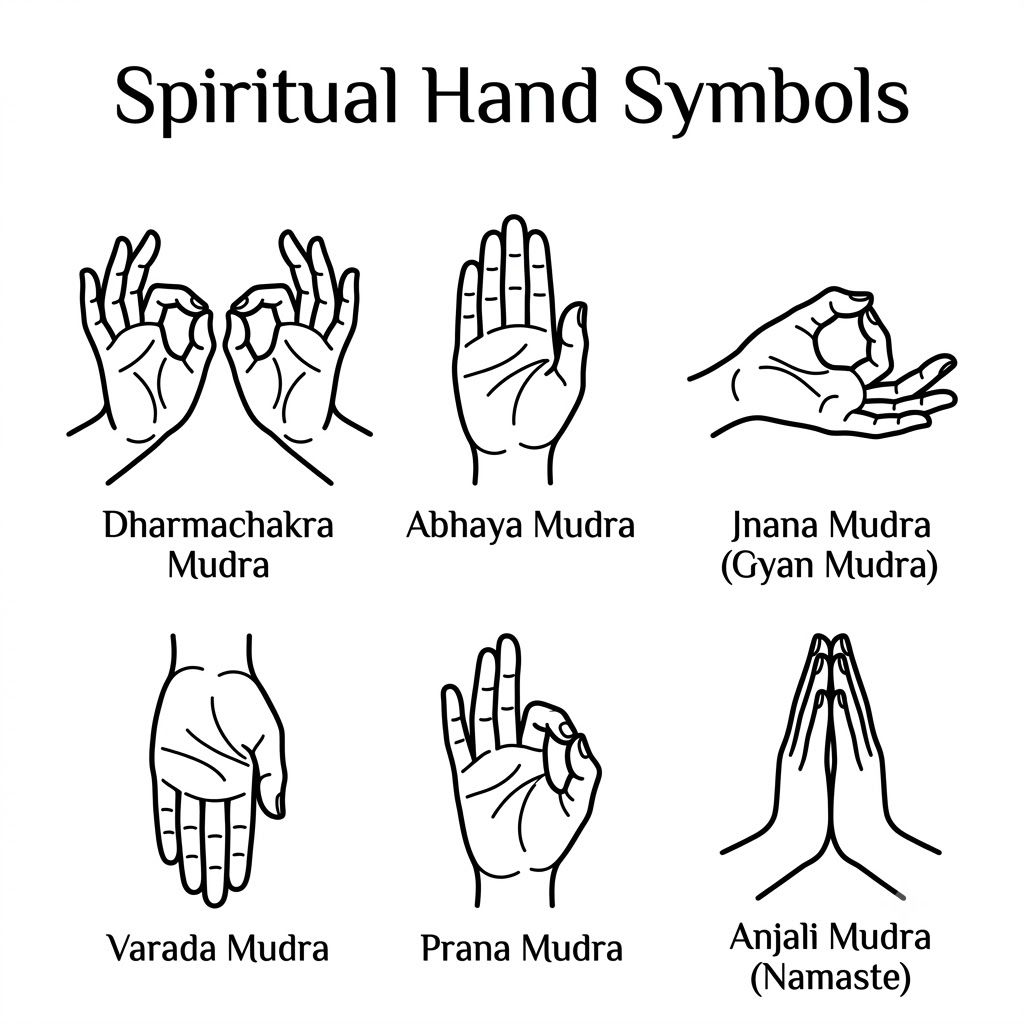 Spiritual Hand Symbols