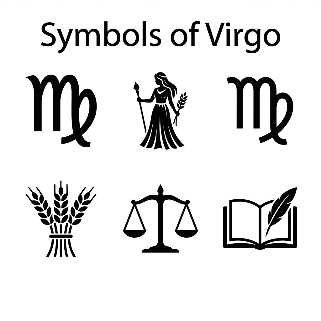 Symbols of Virgo