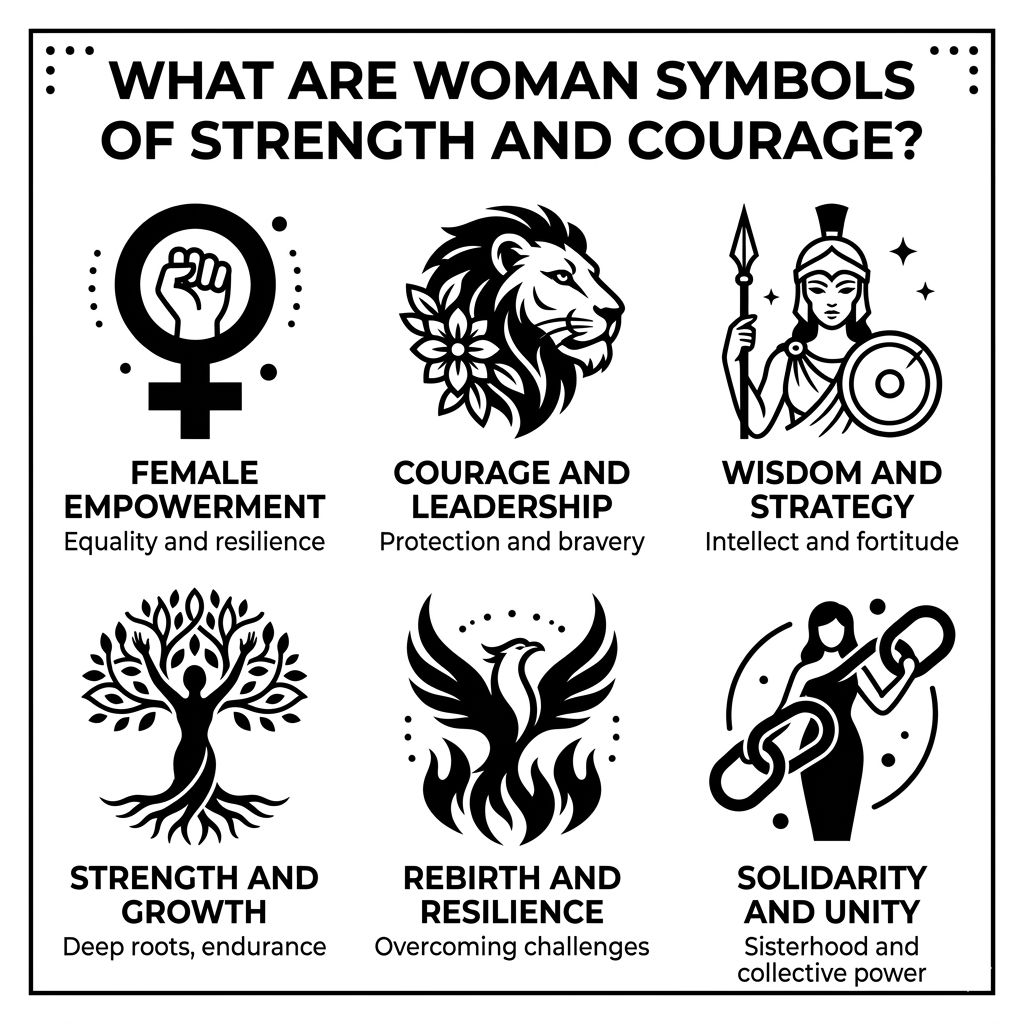 What Are Woman Symbols of Strength and Courage