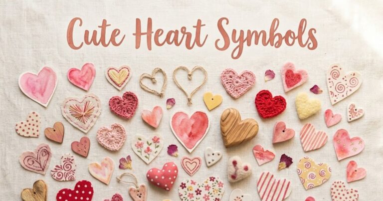 Cute Heart Symbols