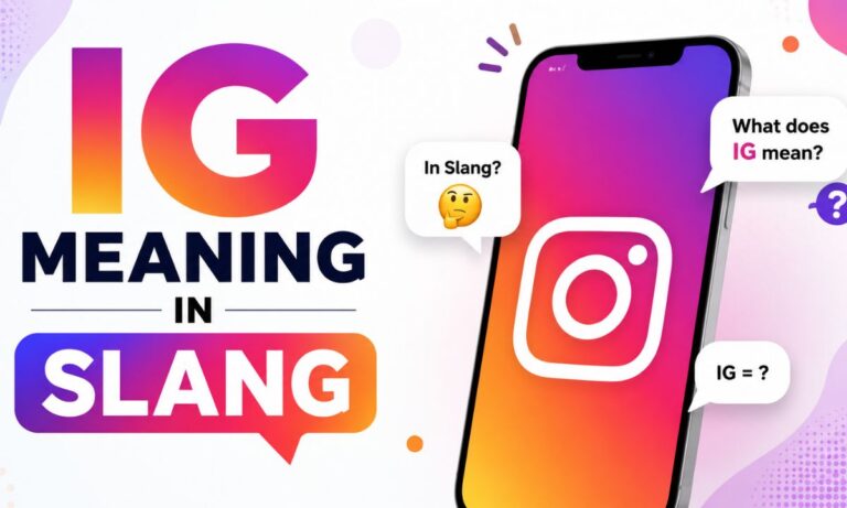 IG Meaning in Slang