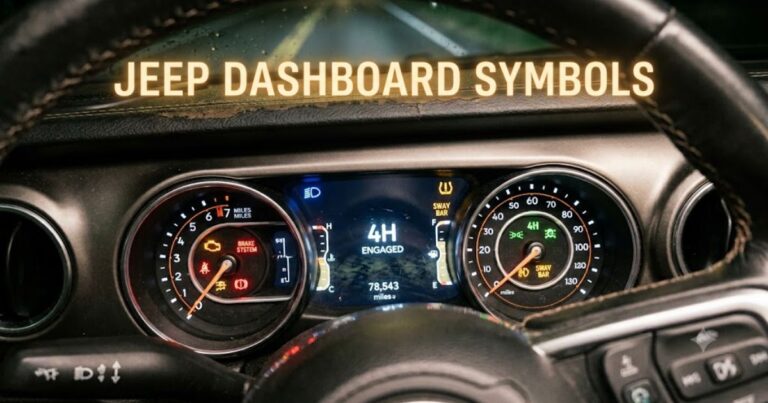 Jeep Dashboard Symbols and Meanings