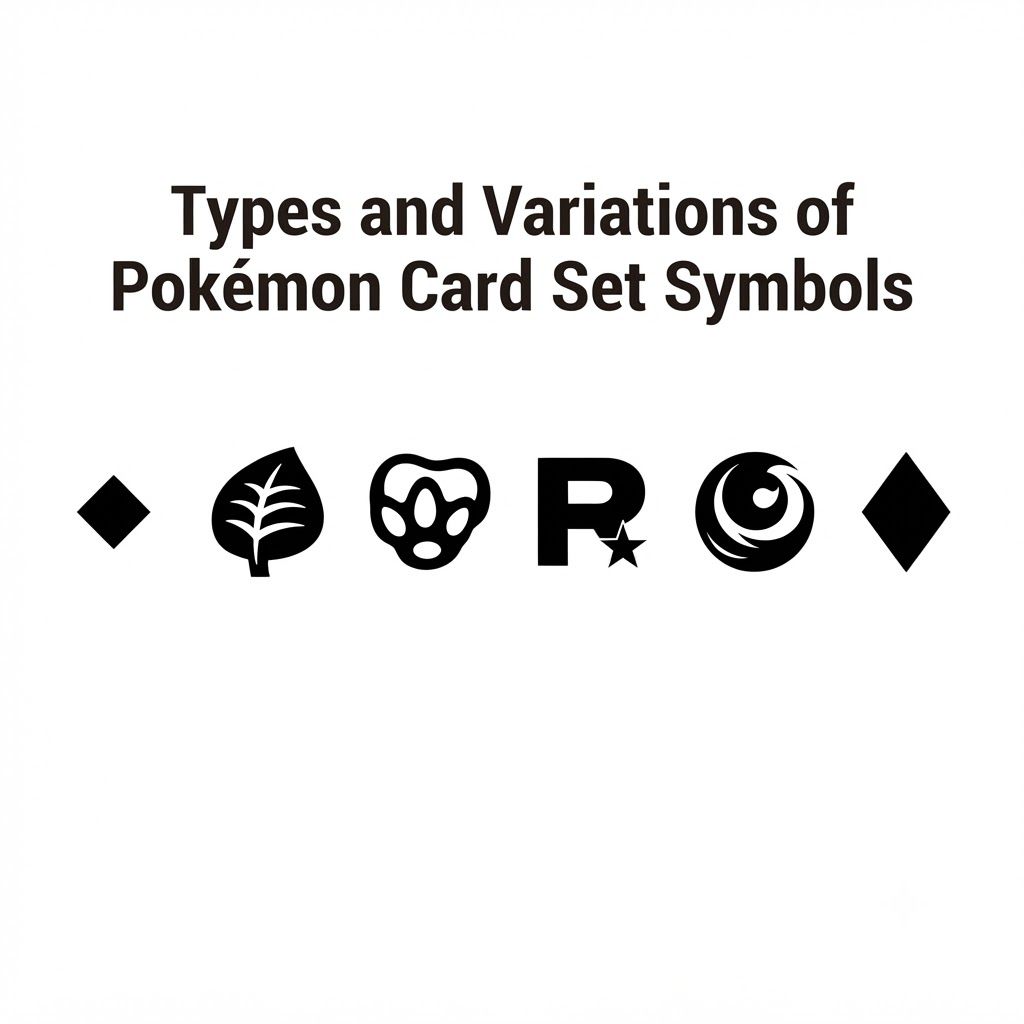 Types and Variations of Pokémon Card Set Symbols