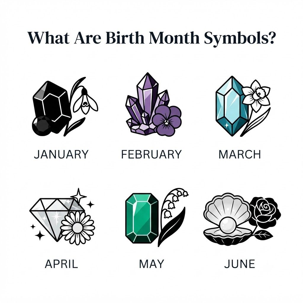 What Are Birth Month Symbols