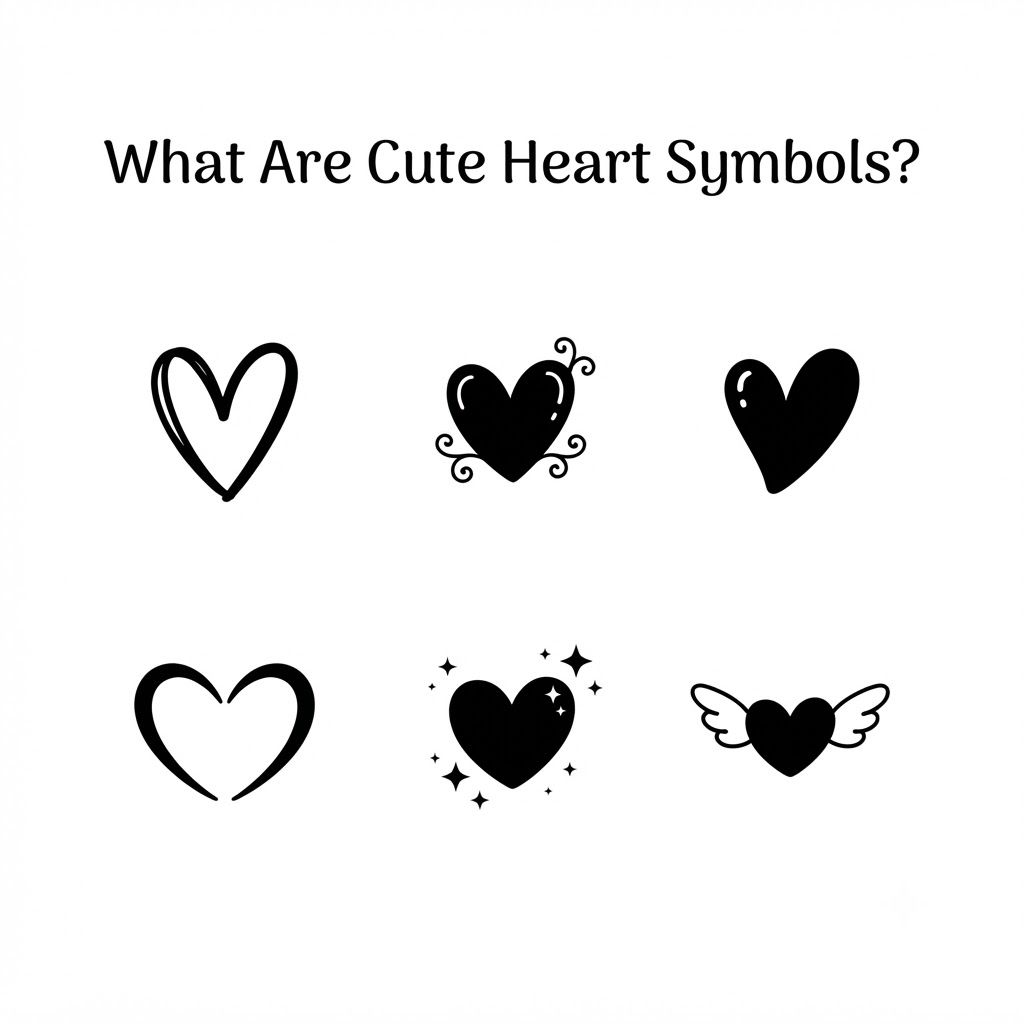 What Are Cute Heart Symbols