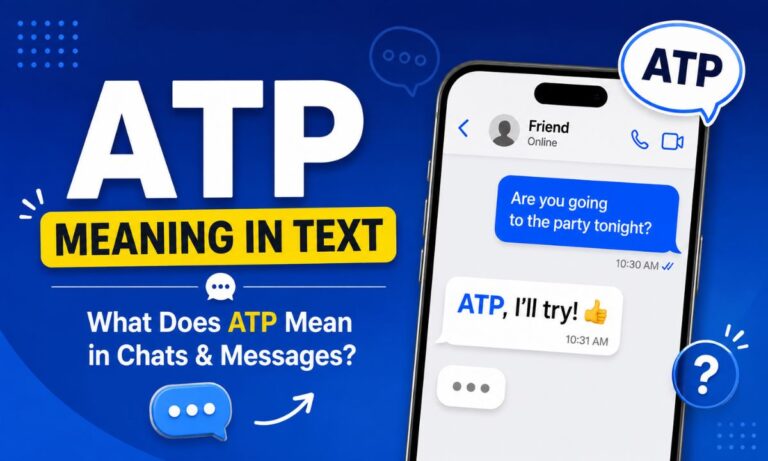 ATP Meaning in Text