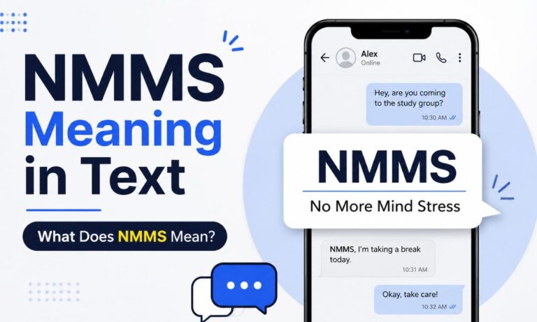 NMMS Meaning in Text