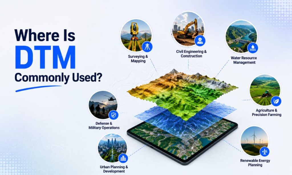Where Is DTM Commonly Used
