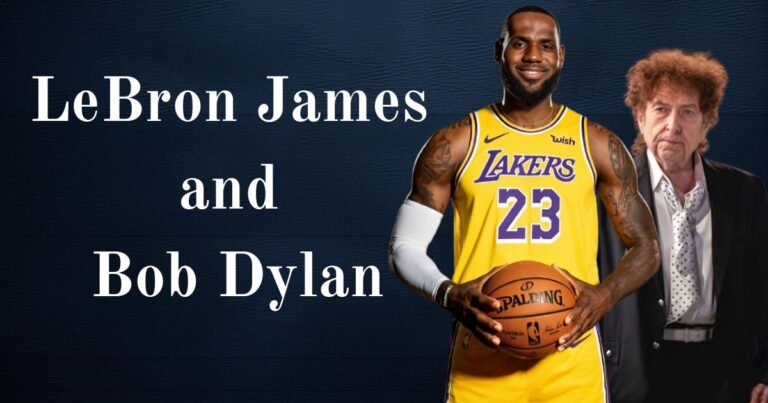 LeBron James and Bob Dylan Images