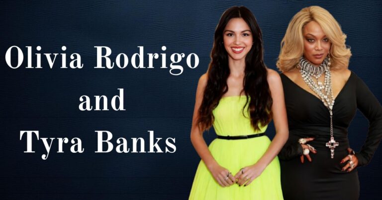 Olivia Rodrigo and Tyra Banks